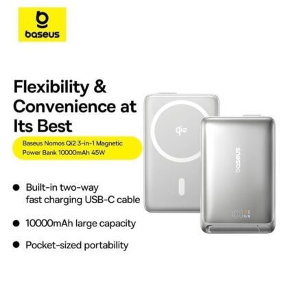 Baseus Nomos 3 in 1 10000mAh 45W actual product image