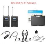 BOYA BY-WM8 Pro K1 wireless microphone kit