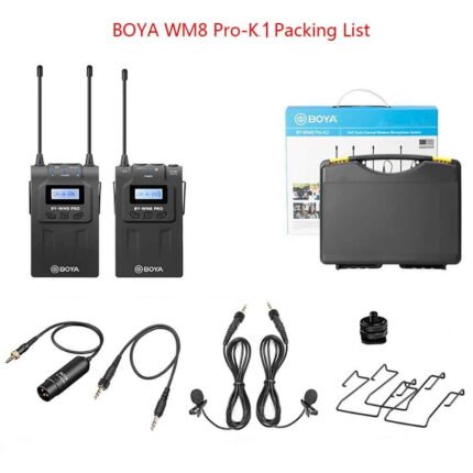 BOYA BY-WM8 Pro K1 wireless microphone kit