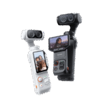 Insta360 Luna Ultra in Stellar White and Cosmic Black