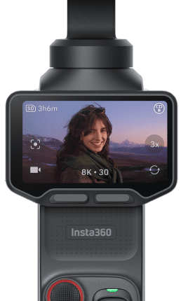 Insta360 Luna Ultra Cosmic Black dual-lens gimbal camera