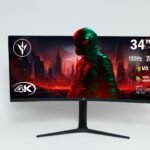 JS NovaCurve 34 Veon 4K 180Hz curved gaming monitor Kenya