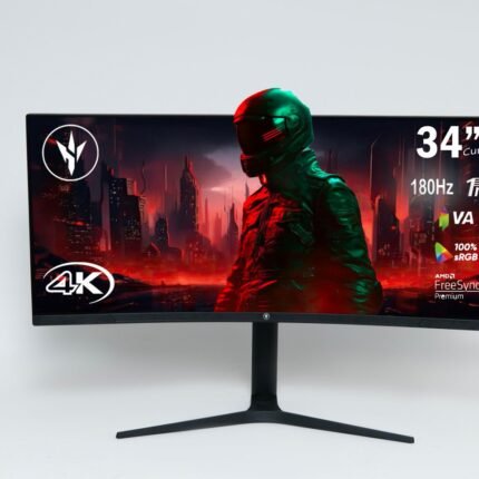 JS NovaCurve 34 Veon 4K 180Hz curved gaming monitor Kenya