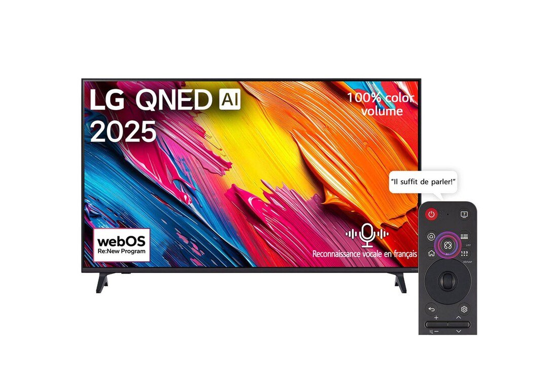 LG 55QNED70A6A Official Manufacturer Image LG 55QNED70A6A 55-inch QNED70 4K Smart TV official LG front view