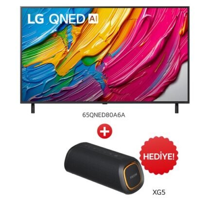 LG 65QNED80A 65-inch QNED AI 4K Smart TV 2025