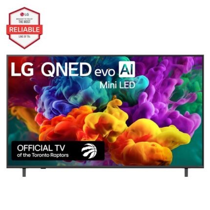 LG 65-inch QNED84 2026 Mini LED Smart TV official family promotional image, Canadian model 65QNED84BAA