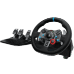 Logitech G29 Driving Force racing wheel and pedals for PlayStation official product image