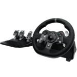 Logitech G920 Driving Force racing wheel and pedals for Xbox official product image