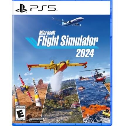 Microsoft Flight Simulator 2024 PS5 game cover