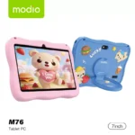 Modio M76 6GB RAM 256GB kids tablet in protective case