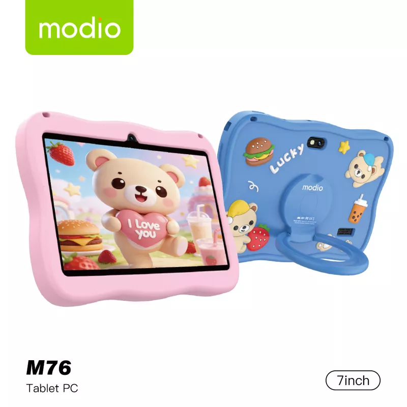 Modio M76 6GB RAM 256GB kids tablet in protective case Modio M76 6GB RAM 256GB kids tablet in protective case