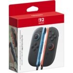 Nintendo Switch 2 Joy-Con 2 Light Blue and Light Red controller pair official product image