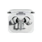 Nothing Ear (a) B162 white true wireless earbuds and charging case