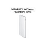 OPPO 10000mAh portable power bank in white