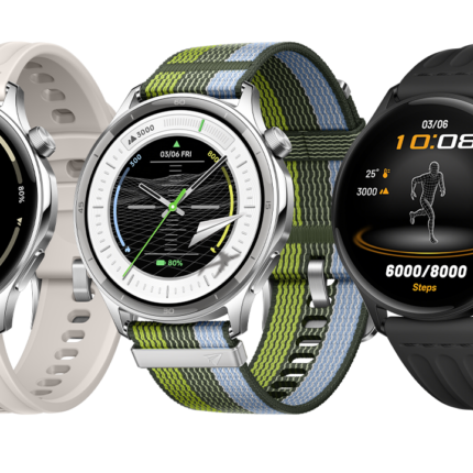 OPPO Watch S OWWE262 smartwatch in Air Silver Silver Gleam and Phantom Black