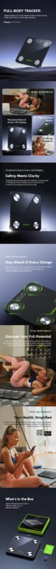 Oraimo FitScale OPC-SC200N body fat weight scale full-body tracker in Kenya