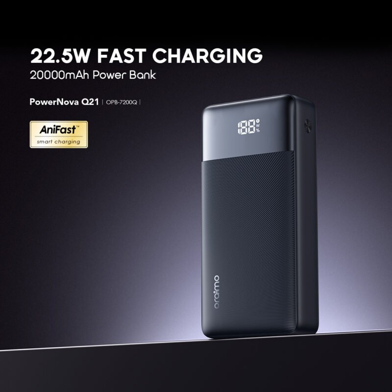 Oraimo power bank OPB-7200Q manufacturer product visual