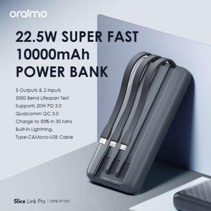 Oraimo power bank OPB-P7101 manufacturer product visual
