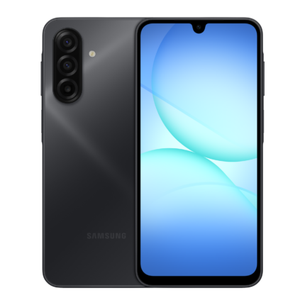 Samsung Galaxy A17 4G Black smartphone front official manufacturer image