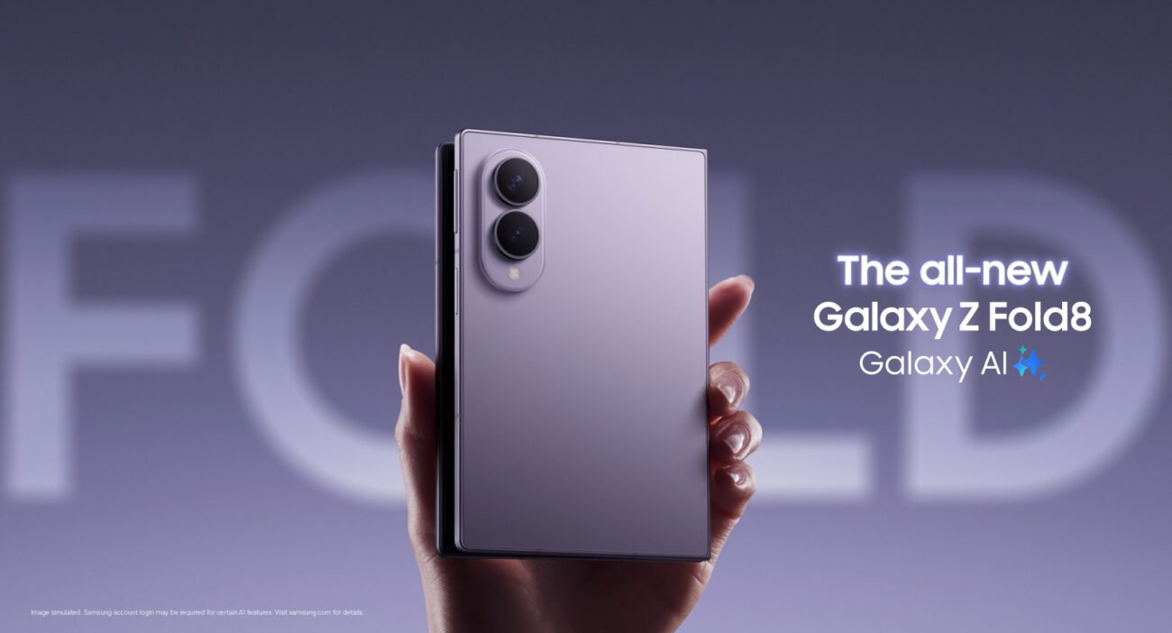 Samsung Galaxy Z Fold8 12GB/512GB Lavender foldable smartphone