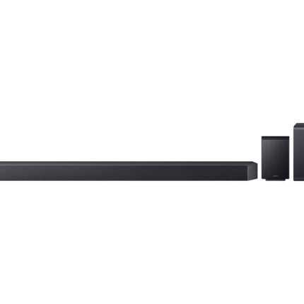 Samsung HW-Q990F 11.1.4 channel soundbar with subwoofer and rear speakers