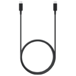 Representative Samsung black USB-C to USB-C cable 1.8m - exact packaging may differ