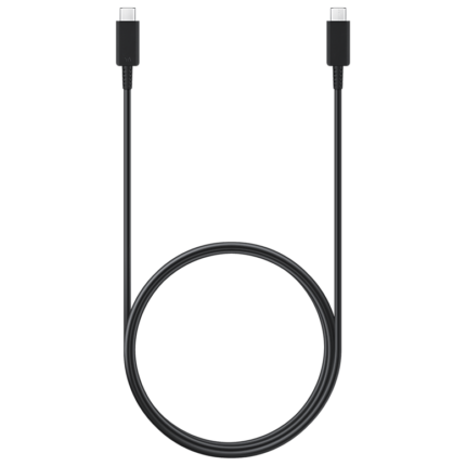 Representative Samsung black USB-C to USB-C cable 1.8m - exact packaging may differ