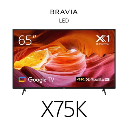 Sony KD-65X75K 65-inch television, official manufacturer product image