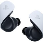 Sony PULSE Explore wireless earbuds with charging case official PlayStation product image