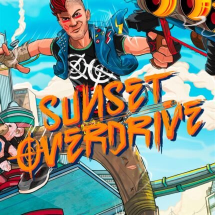 Sunset Overdrive Xbox official game artwork at Infinite Tech Kenya