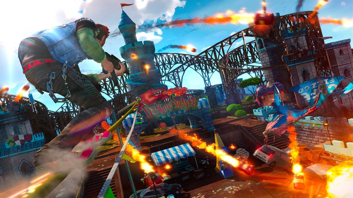 Sunset Overdrive Xbox gameplay screenshot at Infinite Tech Kenya