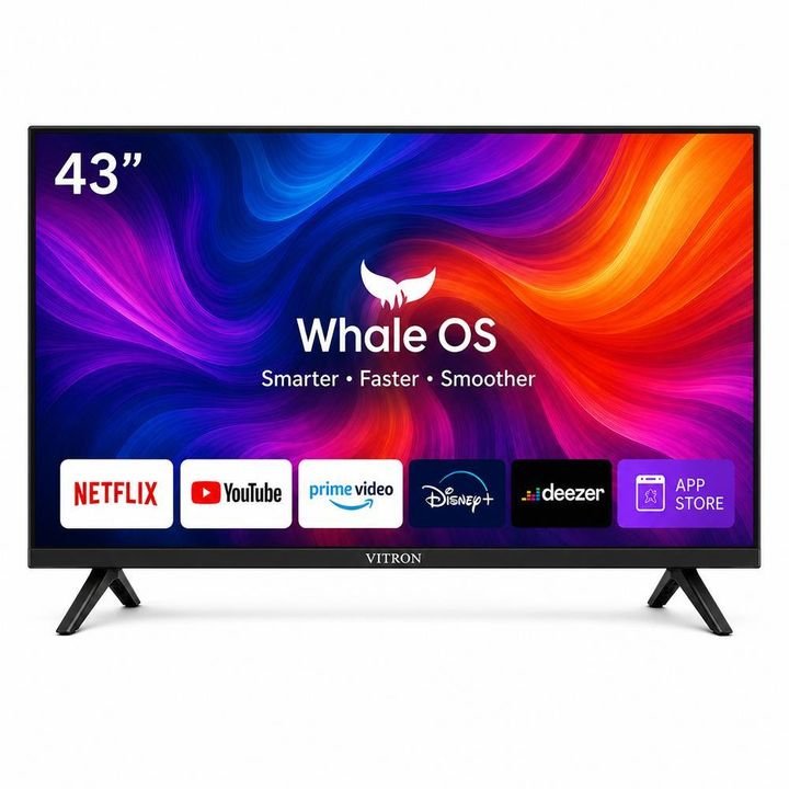 Vitron HTC43W 43-Inch FHD Smart Whale OS TV in Kenya