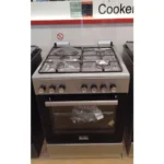 VON Simfer 60x60 standing cooker with 3 gas burners and 1 electric hotplate